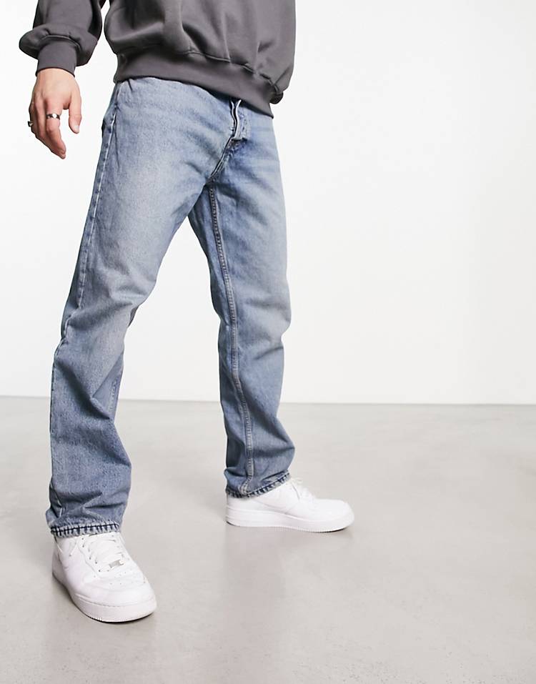 Dr Denim Dash regular straight fit in vintage light wash